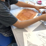 Lesson 2: Making Painted Paper with Textures and Patterns