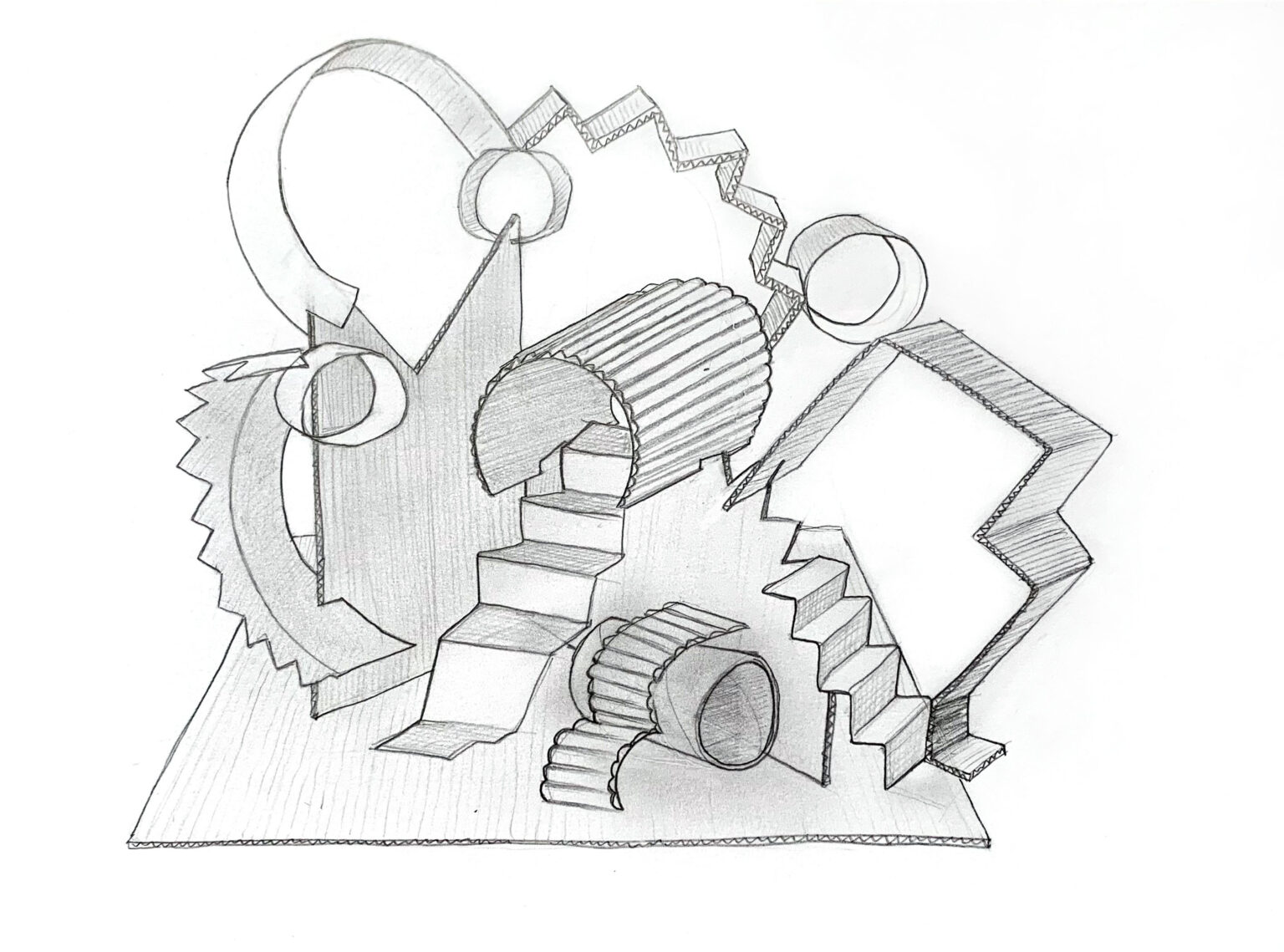Exploring Paper With Your Hands Part 2: Imaginary Structures - Studio ...