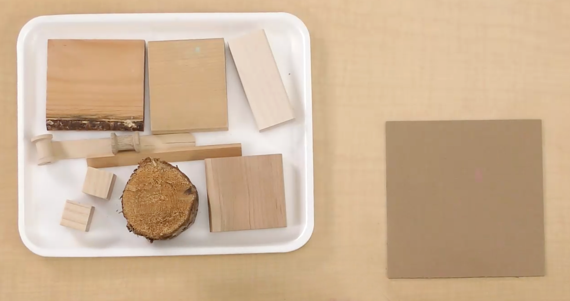 Wood Construction - Studio in a School